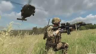 ARMA Reforger Milsim Gameplay - Back into Air Asault!