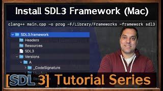 SDL3 Mac Framework Install from dmg [SDL3 Episode 2.4]