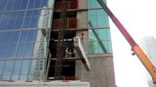 TEC HOIST Crane Lift at Met 2 Miami