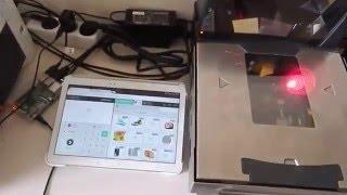 Odoo PosBox - 3D Barcode Scanner + Scale via Serial-to-USB (Serial RS232 implementation)