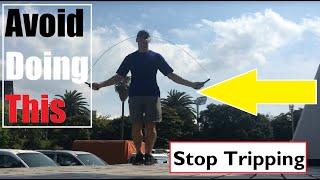 How To Avoid Tripping on the Jump Rope - Does Your Skipping Rope Get Caught on your Legs or Feet?