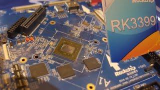 Rockchip RK3399 big.LITTLE dual ARM Cortex-A72, quad ARM Cortex-A53, Mali-T864