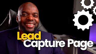 How to build a lead capture page