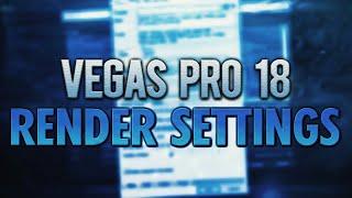 VEGAS Pro 18: Best Render Settings For YouTube (1080p) - Tutorial #495