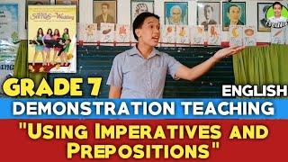 Grade 7 Demonstration Teaching (English): Pseudo Demonstration Teaching #11