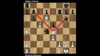 William Pollock Vs Samuel Lipschutz | 2nd BCA Congress London | Two Legendary players face to face