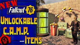 New Unlockable C.A.M.P. Items | Fallout 76Upcoming items