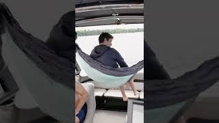 Boat Hammock: Ultimate Relaxation Onboard - #BoatHammock #BoatingLife #MarineAccessories #BoatGear