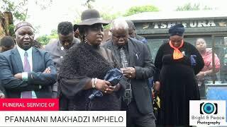 FUNERAL SERVICE OF PFANANANI MAKHADZI MPHELO