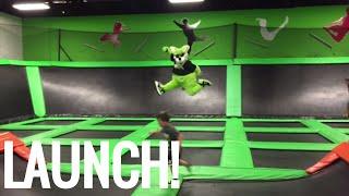 TRAMPOLINE FAMILY FUN AT LAUNCH!