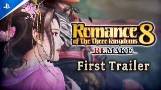 Romance of the Three Kingdoms 8 Remake - Official Trailer | PS5 & PS4 Games