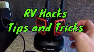 Super Cool and Inexpensive RV Hacks, Tips and Tricks