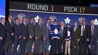 Leafs use 17th pick on Timothy Liljegren