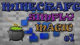 Minecraft | Simply Magic [1] | Time To Be A Witch!!