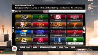 Gameplay Videos - NCAA Football 12 - Begin Dynasty Mode