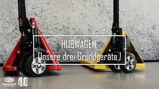 GS - Hubwagen - Unsere Grundgeräte