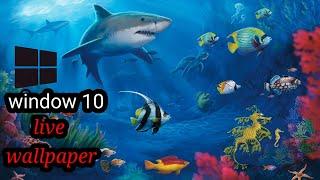 how to set live wallpaper on windows 10 | laptop ya pc me live wallpaper kaise set kare | windows 10