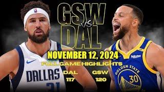 Golden State Warriors vs Dallas Mavericks || Full Game Highlights