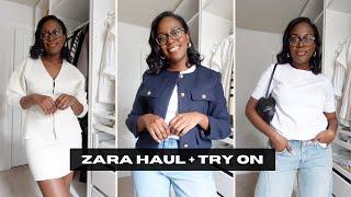 ZARA HAUL AND TRY ON | FIRST OF 2024! | Modernly Michelle
