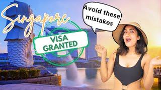 SINGAPORE VISA PROCESS 2024 | eVisa APPROVED | Singapore Visa for Indians