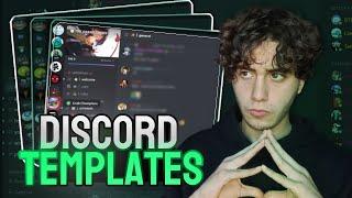 Top 3 Websites For BEST Discord TEMPLATES !