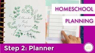 2019-2020 HOMESCHOOL PLANNER || Happy Planner for Homeschool