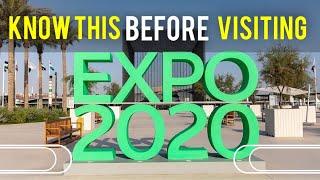 Things to know before visiting EXPO 2020|All about EXPO 2020| Tour & Tips