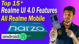 Realme UI 4.0 Best Features in Realme Narzo 50A | Realme UI 4.0 with Android 13 Tips and Tricks