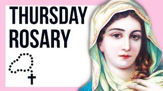 THURSDAY - LUMINOUS - Follow Along Rosary - 15 Minute - SPOKEN ONLY