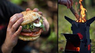 Rocket Stove Magic: Burger Italiano by the River