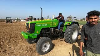 कैसे गुजारा करेगा किसान इतना डीजल खाएगा तो? Indofarm 3055 tractor 2021 model mileage test in harrow