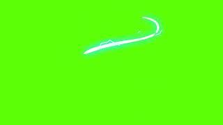 Animation Neon Green Screen Free to use