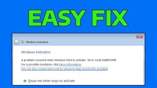 How To Fix Activation Error 0x80072F8F in Windows