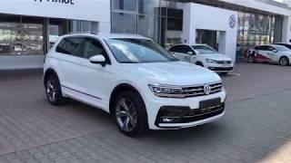 Видеопрезентация автомобиля Tiguan sportline white