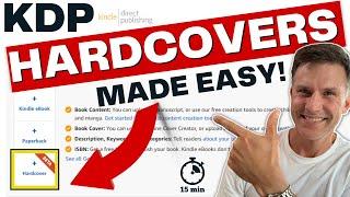 KDP Hardcover Books Made EASY! WATCH NOW