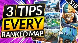 3 TIPS for EVERY MAP - Abuse for EASY LP IN SEASON 18 - Apex Legends Ranked Guide