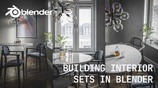 Building Interior Sets in Blender