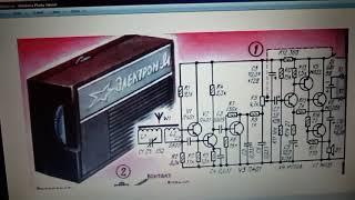 Soviet Electron-M ( Elektron-M , радиоприемник электрон-м )radio receiver reproduction by YO6PMX
