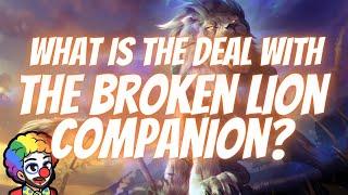 Broken Golden Lion? | Neverwinter's Champion Tank Companion Under Fire