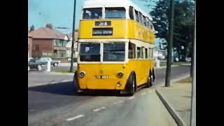 Trolleybuses Newcastle UK 1960s