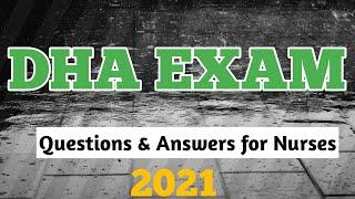 2021 DHA Exam Questions & Answers for Nurses|dubai health authority|prometric|nursing question bank