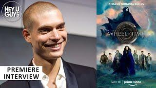 The Wheel of Time Premiere - Josha Stradowski on the epic scale of Amazon's huge new show