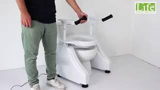 Sollevatore WC a corrente elettrica per anziani e disabili Misolleva Light