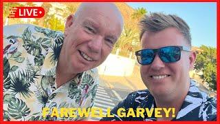 LIVE: Farewell Garvey- Buddies Bar Los Cristianos Tenerife Cocktails  Canary Islands