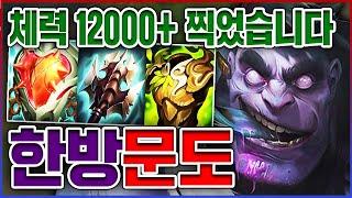 탱커 딜량이 115000+ 실화냐?ㅋㅋㅋ한대만 때리면 100% 즉사ㅋㅋㅋㅋ왕귀 10단계 탑 문도박사