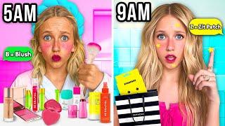 OUR MORNiNG MAKEUP ROUTiNE iN ALPHABETiCAL ORDER! 