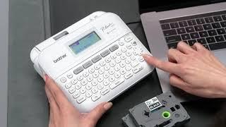The P-touch PT-D410 Label Maker Designed for More Efficient Home and Office Organization