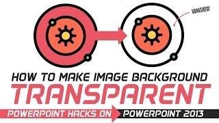 How to remove picture background! Transparent background feature | PowerPoint Pro!