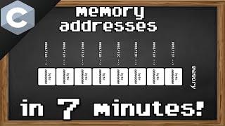 Learn C memory addresses in 7 minutes 