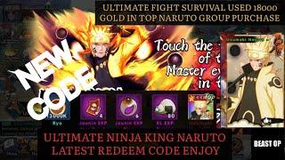 Gp Unlocked Top Naruto! New Gift Code Ultimate Fight: Survival -  Legendary Heroes Revolution Codes